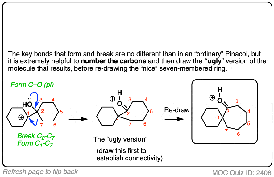 Carbocation rearrangement with expansion of five-membered ring? - ECHEMI