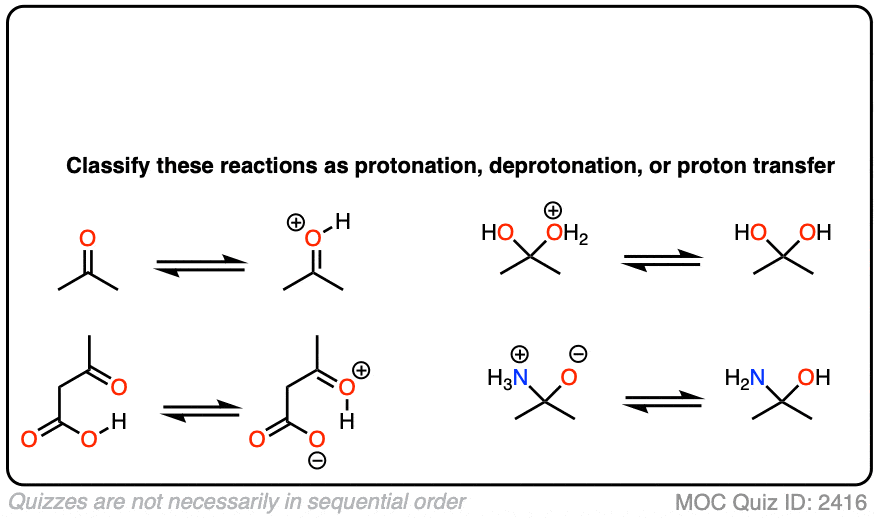 Proton Transfer – Master Organic Chemistry