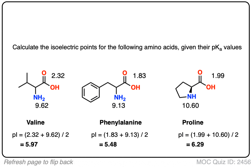 Isoelectric Points of Amino Acids (and How To Calculate Them) - Gbee
