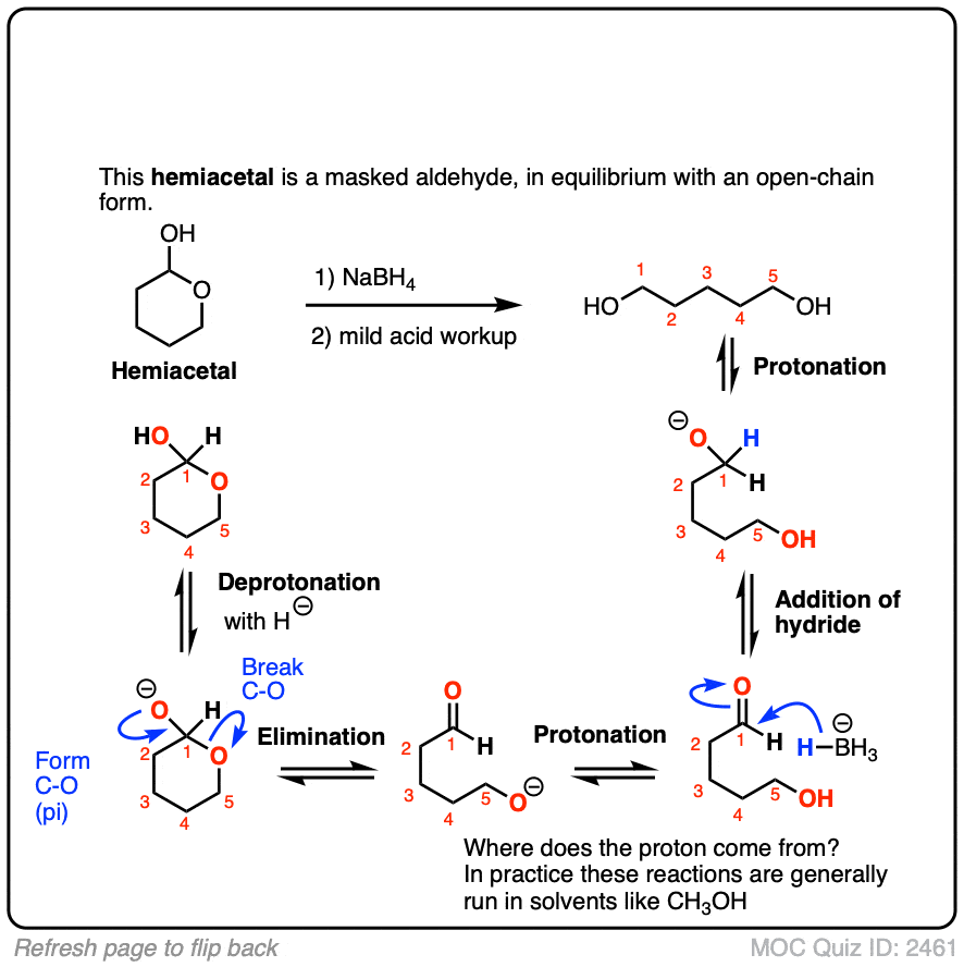 Nabh4 Meoh Reaction