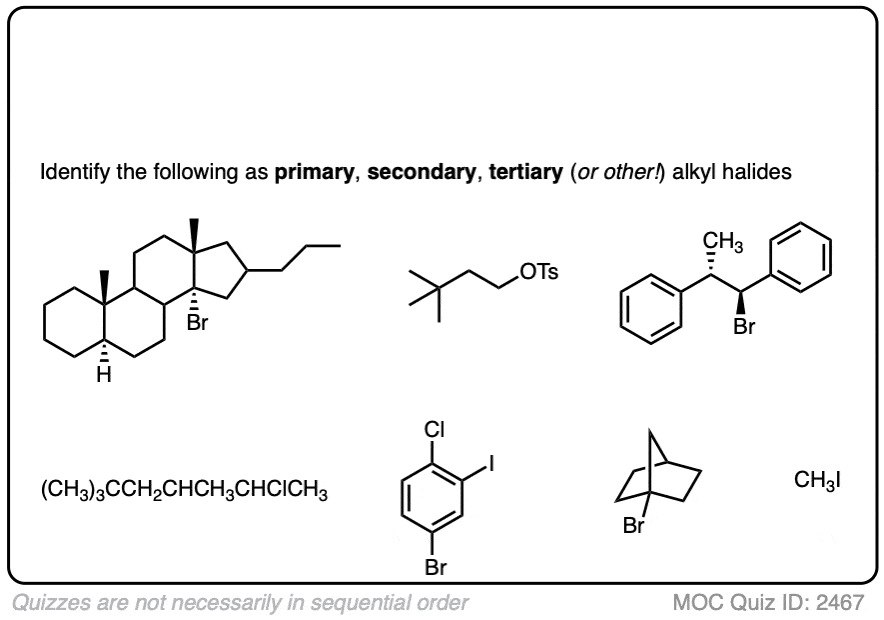 Deciding Sn1 Sn2 E1 E2 1 The Substrate – Master Organic Chemistry