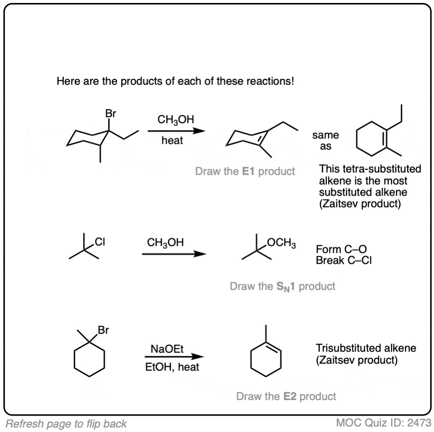 Deciding Sn1 Sn2 E1 E2 1 The Substrate – Master Organic Chemistry