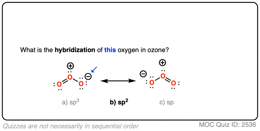 2536 Front What Is Hybridization Of O3 