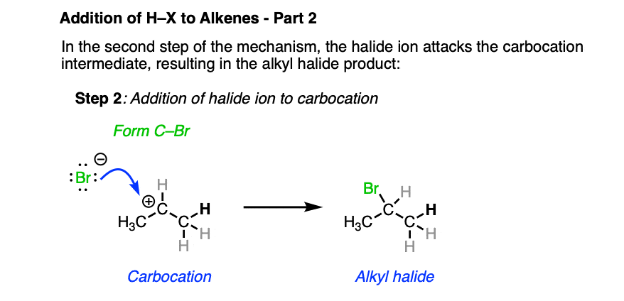 Hydrohalogenation of Alkenes and Markovnikov's Rule – Master Organic  Chemistry