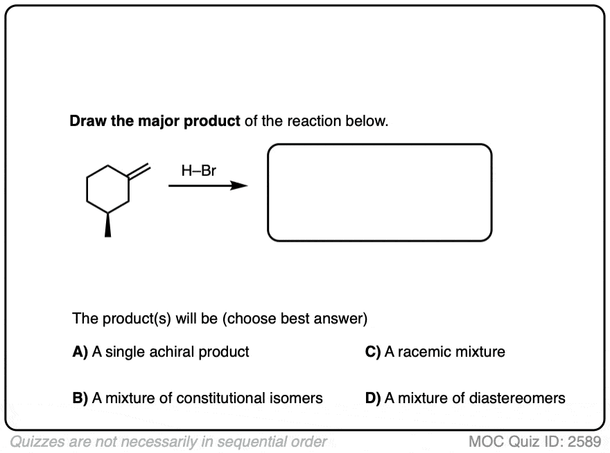 Hydrohalogenation of Alkenes and Markovnikov's Rule – Master Organic  Chemistry