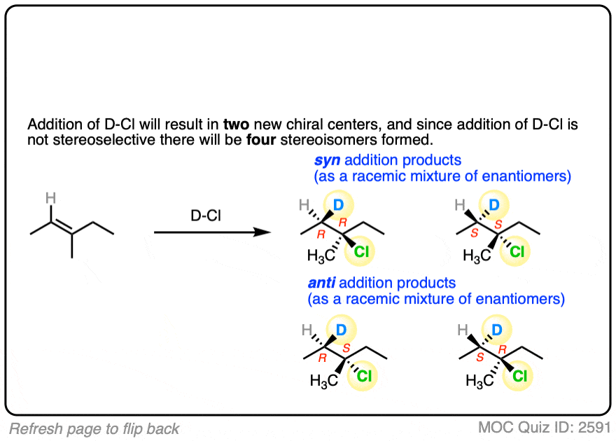 Hydrohalogenation of Alkenes and Markovnikov's Rule – Master Organic  Chemistry