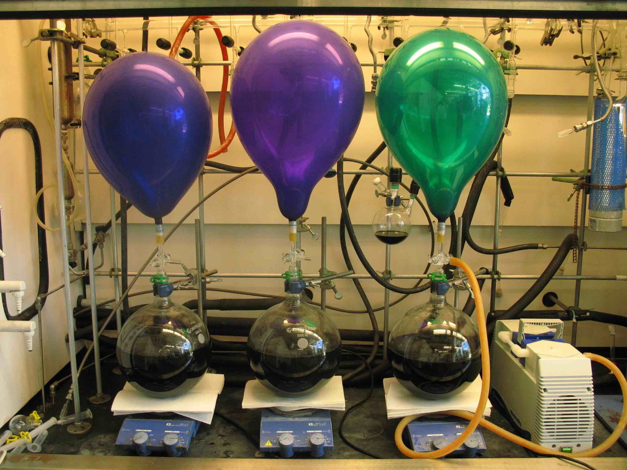 hydrogenation using balloon atmosphere carried out on large scale credit to org prep daily