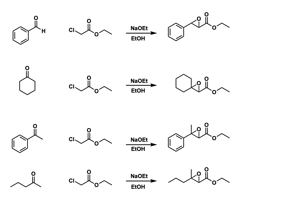 Examples of darzens reaction