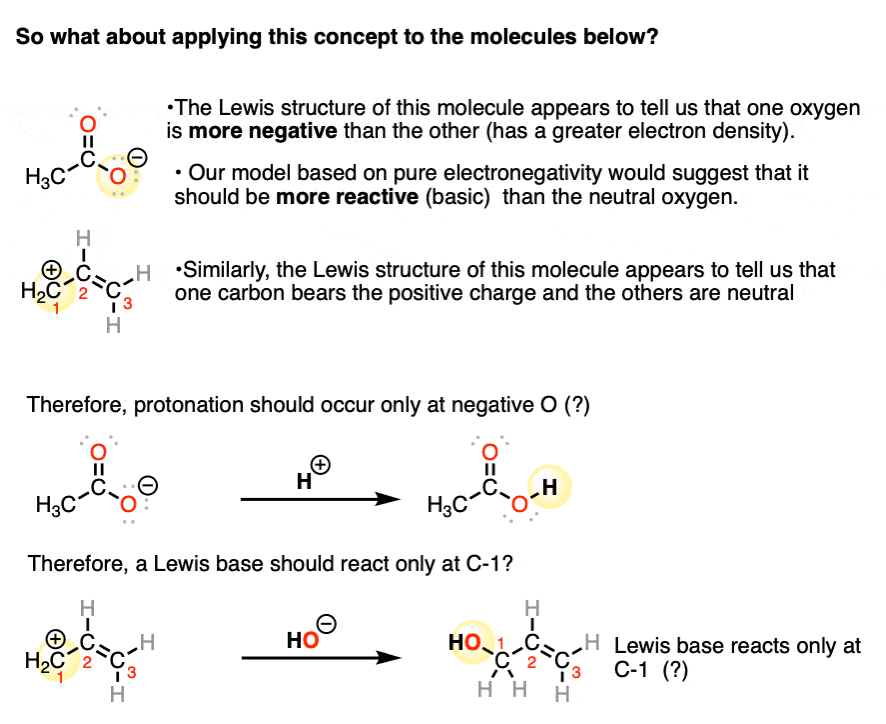 some lewis structures have more than one significant way to draw it and electron density is represented as a hybrid